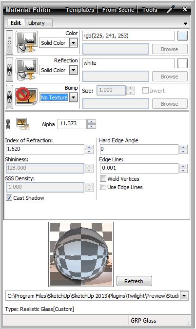 material editor