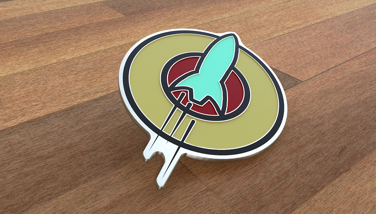 Futurama - Planet Express - Enamel Pin UPDATE