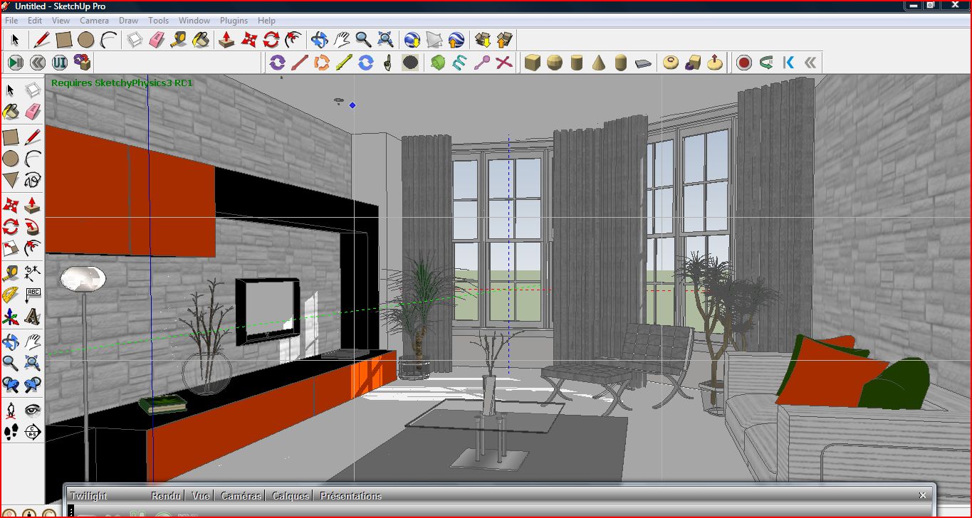 vue de sketchup